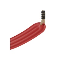 Strap Seat Moulded Ribbed - wrap-around swing with Adjustable Ropes - RED