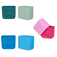 b.box Silicone Snack Cups Assorted Colours