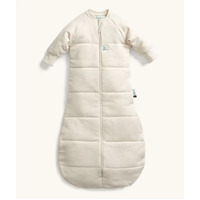 ergoPouch Jersey Sleeping Bag Sleeved 2.5 TOG - Oatmeal Marle