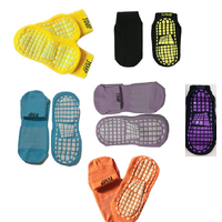 Non-Slip Trampoline/Sport Grip Socks - S M L 