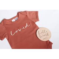 Honeysuckle. Rust Loved Bodysuit
