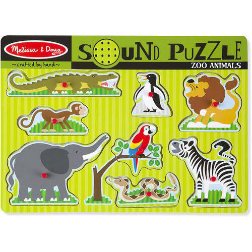 Melissa & Doug Sound Puzzle Zoo Animals MND727