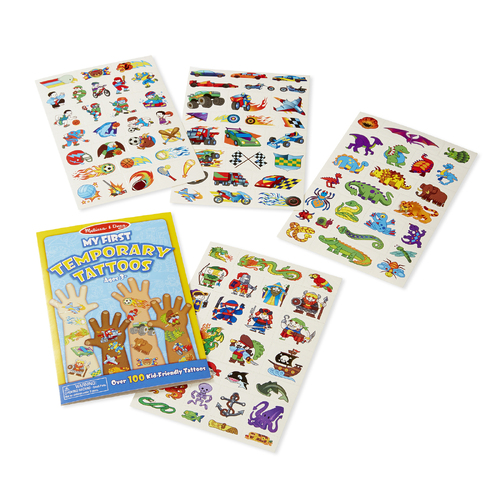 Melissa & Doug My First Temporary Tattoos Boy MND2947