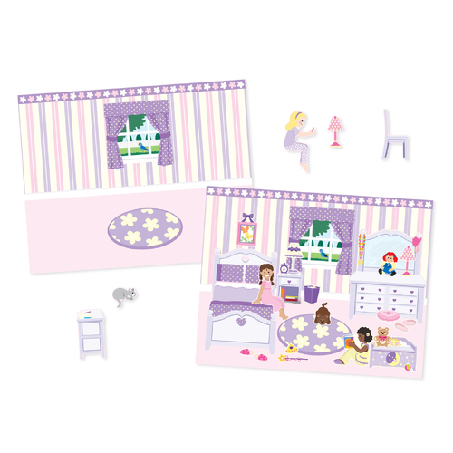 Melissa & Doug Reusable Sticker Pad Play House MND4197