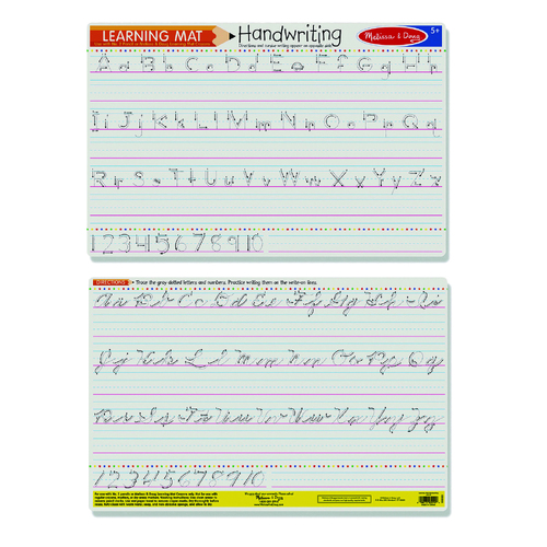 Melissa & Doug Learning Mat Handwriting MND5035