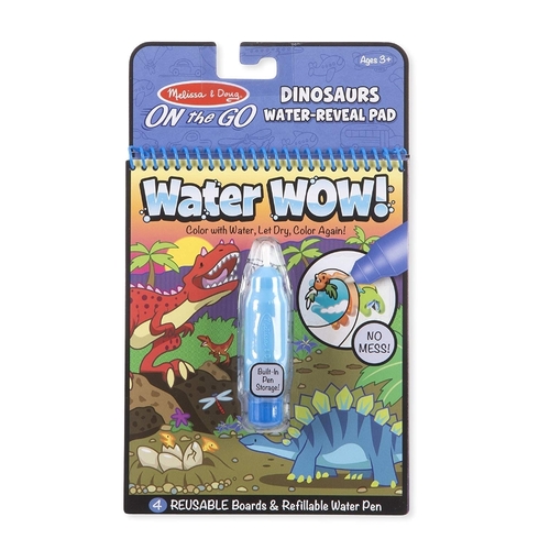Melissa & Doug On the Go Water WOW! Dinosaurs Water-Reveal Pad MND9315