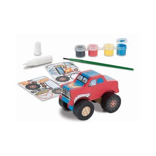 Melissa & Doug Monster Truck Wooden Craft Kit MND9524