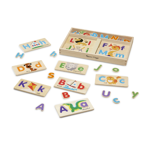 Melissa & Doug Wooden ABC Picture Boards MND9786 **
