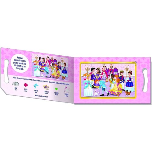 Melissa & Doug Magnetic Take Along Jigsaw Puzzles Princesses MND32831**