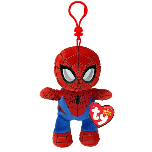 TY Beanie Babies Clip Marvel SPIDER-MAN 34010