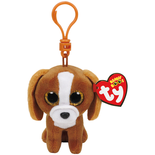 TY Beanie Boos Clip Hugo Dog TY35258 **