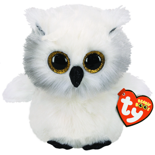 TY Beanie Boos Regular Austin White Owl TY36305