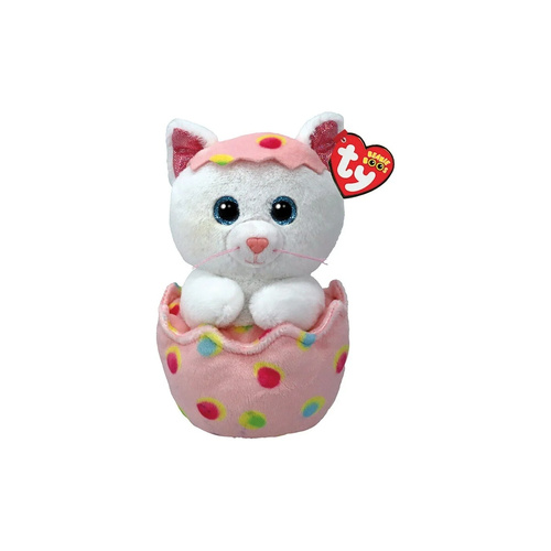TY Beanie Boos Regular GIGGLES Cat in Egg TY37369