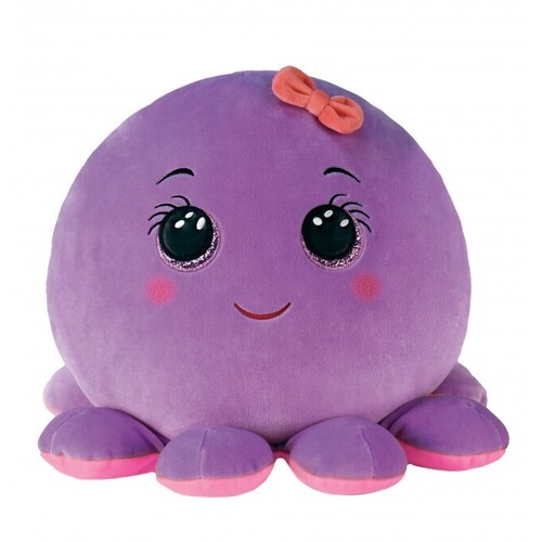 TY Beanie Squish A Boo 35cm OCTAVIA Octopus Purple TY39339 **