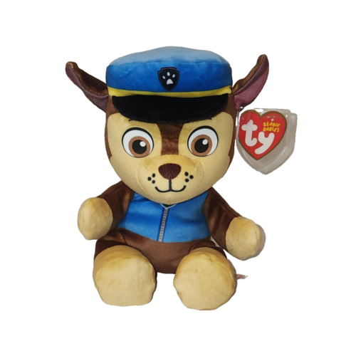 TY Beanie Babies Regular Paw Patrol CHASE the Shepherd T26-44014