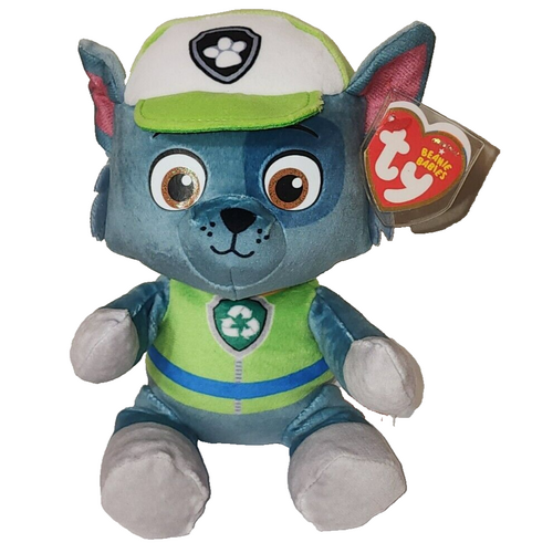 TY Beanie Babies Regular Paw Patrol ROCKY the Dog T26-44019