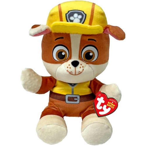 TY Beanie Babies Paw Patrol Regular Rubble the Bulldog T26-44020