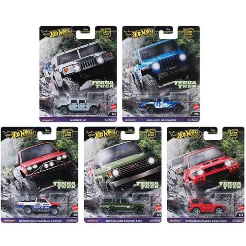 Hot Wheels Premium Car Culture Terra Treck Set of 5 FPY86-961C