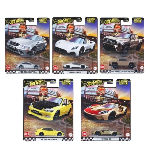 Hot Wheels Premium Boulevard Set of 5 126-130 GJT68-958C