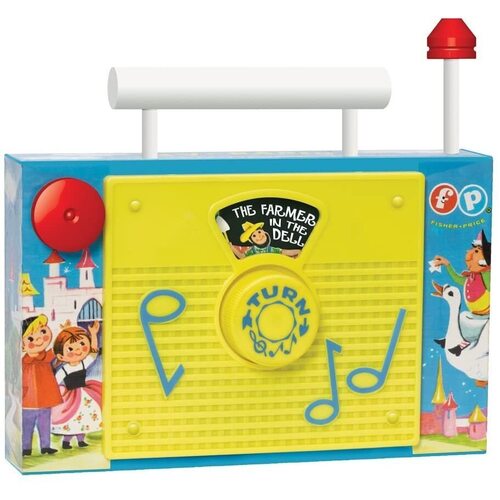 Fisher Price Classic Toy TV Radio 01703