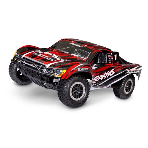 Traxxas Slash 1:10-Scale R/C 2WD Short Course Racing Truck with TQ 2.4GHz radio system 58234 - Red