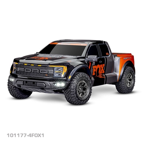 Traxxas Ford Raptor R 4X4 R/C Car 101177-4FOX1 - Black (Batteries & Charger NOT Included)