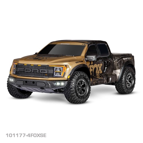 Traxxas Ford Raptor R 4X4 R/C Car 101177-4FOXSE - Gold (Batteries & Charger NOT Included)
