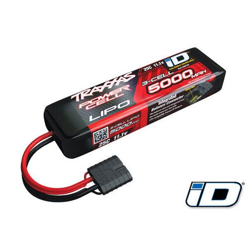 Traxxas 5000mAh 11.1v 3-Cell 25C LiPo iD® Battery 2872X