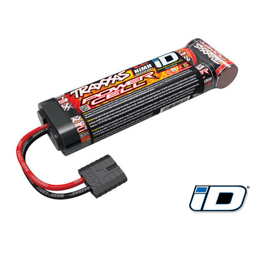 Traxxas Battery, Power Cell iD®, 3000mAh (NiMH, 7-C flat, 8.4V)
