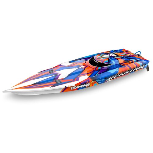 Traxxas Spartan Brushless 36" R/C Boat TQi - ORANGE (Battery & Charger Not Included) 57076-4**