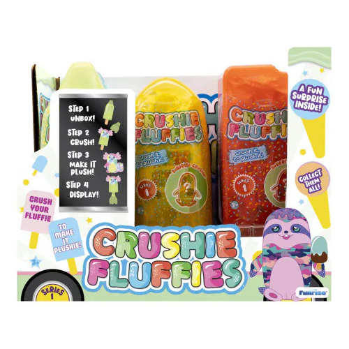 Funrise Crushie Fluffies Popsicle Plush Assorted FR25770