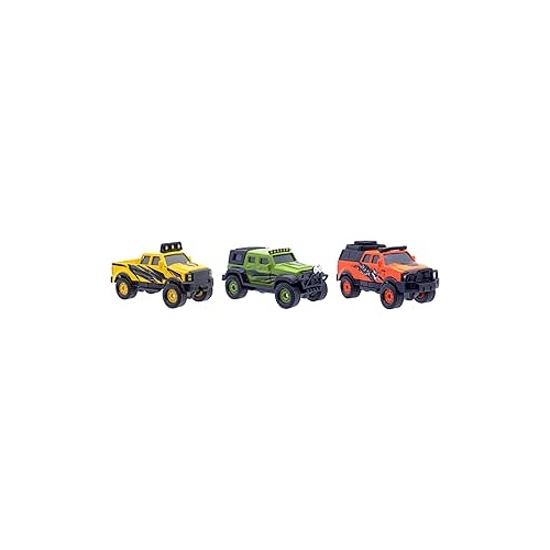 Mighty Fleet Diecast 3pk #3 - Pick Up Truck, SUV & Off Road Truck FR57293