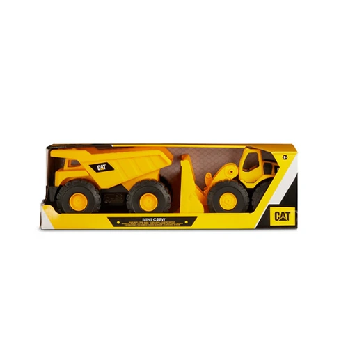 CAT Mini Crew 7" Vehicles 2pk - Dump Truck & Wheel Loader FR82289