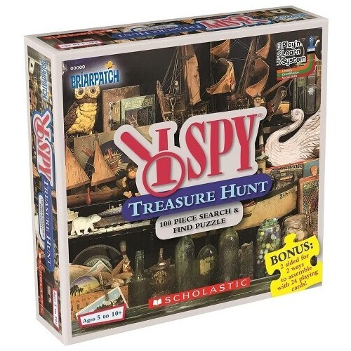 Scholastic I Spy Treasure Hunt 100pc Search and Find Puzzle 33869 **