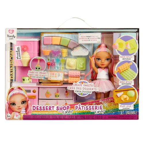 Rainbow High Littles Dessert Shop Playset with Kandy 522058