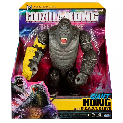 Monsterverse Godzilla x Kong The New Empire 11" Giant Kong with Beast Glove 35550