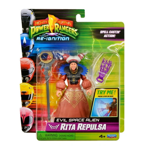 Mighty Morphin Power Rangers Re-Ignition Spell Castin' Evil Space Alien Rita Repulsa 68071