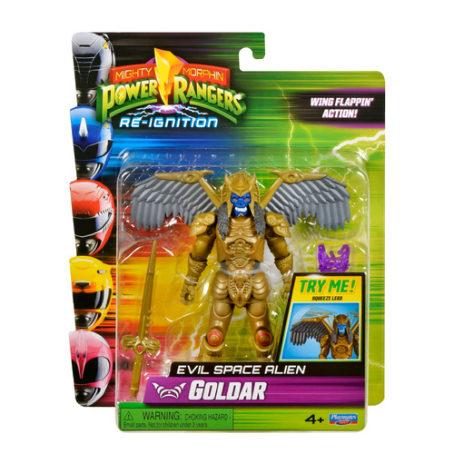 Mighty Morphin Power Rangers Re-Ignition Wing Flappin' Evil Space Alien Goldar 68072