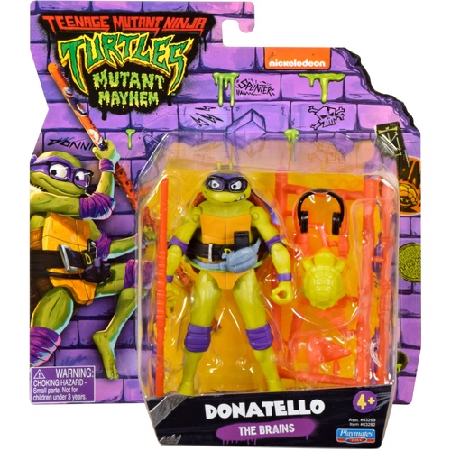 Teenage Mutant Ninja Turtles: Mutant Mayhem 4.5” Donatello Basic Action Figure 26221