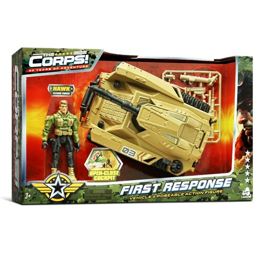 The Corps! First Response Vehicle and Action Figure - Tank AL33923