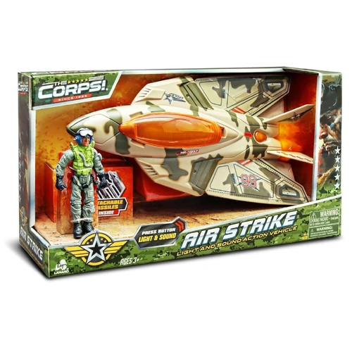 The Corps! Air Strike Jet with Lights & Sounds AL33946