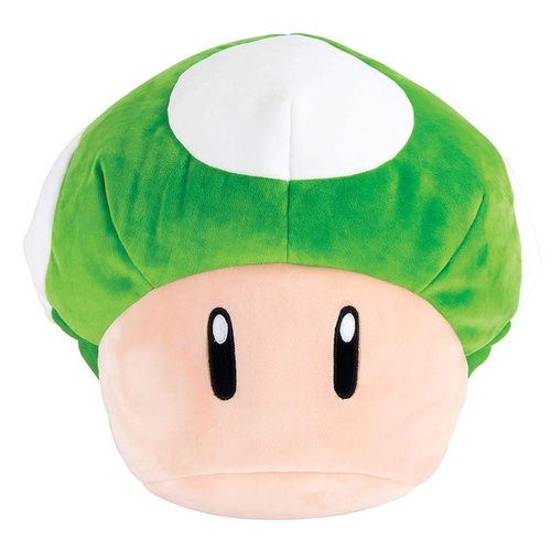 Club Mocchi Mocchi Super Mario 1UP Mushroom Plush T12971N