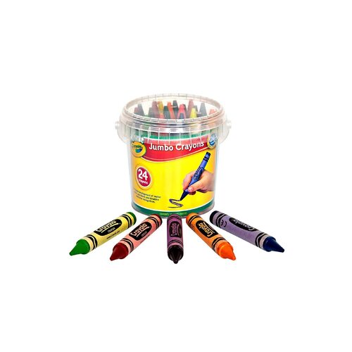Crayola Jumbo Crayons in Container 24pk 5289201