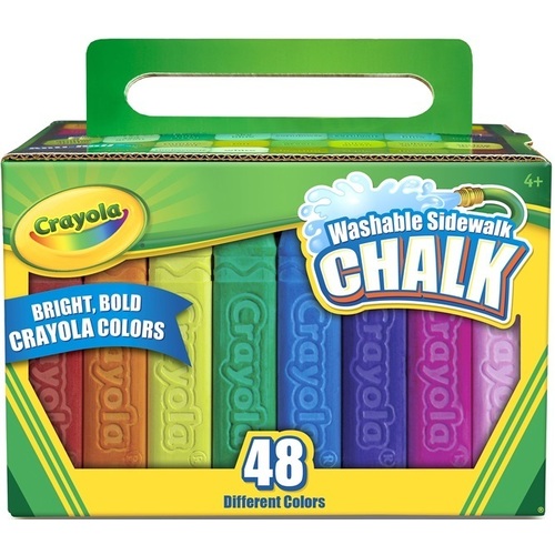 Crayola Washable Sidewalk Chalk 48pc 512048