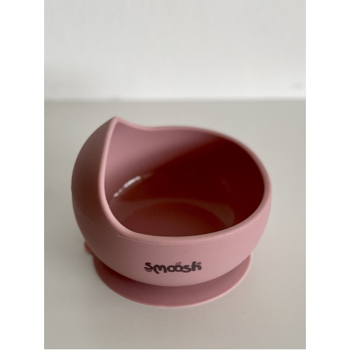 Smoosh Silicone Cuddle Bowl [Colour: Pink]