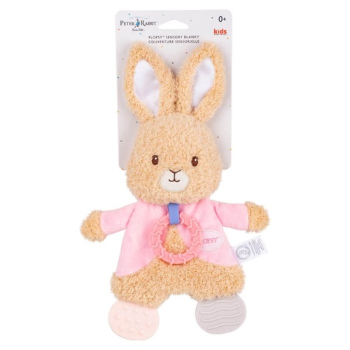 Peter Rabbit Flopsy Sensory Blanket with Crinkle BP24286