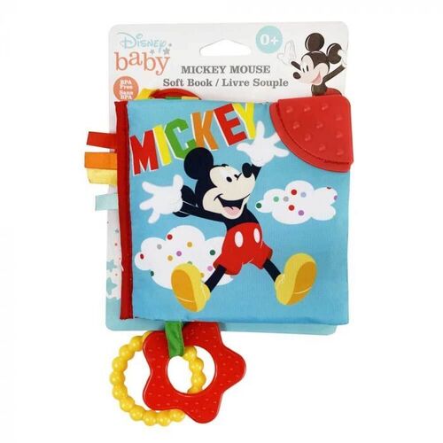 Disney Baby Mickey Mouse Soft Activity Book KP79255
