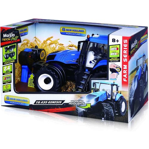 Maisto Tech R/C Farm Series New Holland T8.435 Genesis 1:16 Scale Tractor 82721