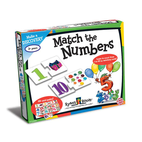 Match The Numbers Learning Pairing Game CT2009