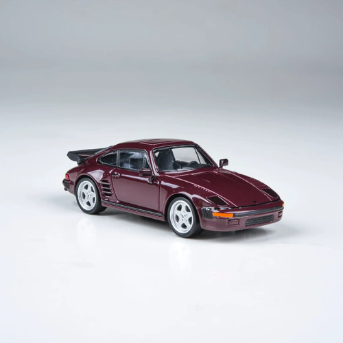 Para64 1986 Porsche RUF BTR Slantnose Ruby Red Metallic RHD 1:64 Scale Diecast Model Car PA-65547